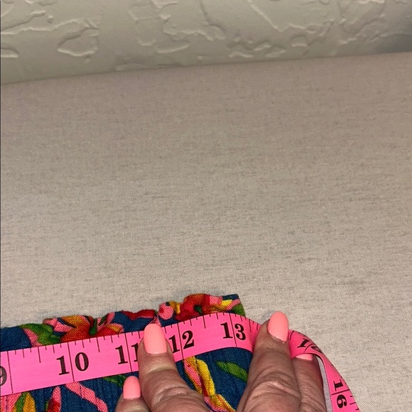 J.CREW Cotton/Linen Pink Blue Red Yellow & Green Floral Print Mini Skirt Sz 2💐🌺🌷 - Picture 16 of 16